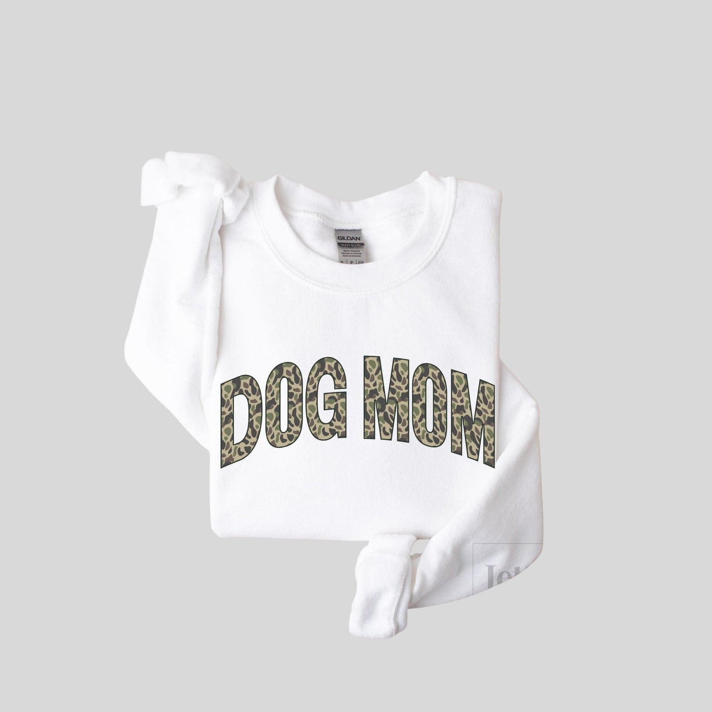 Dog Mom Camo Sweater