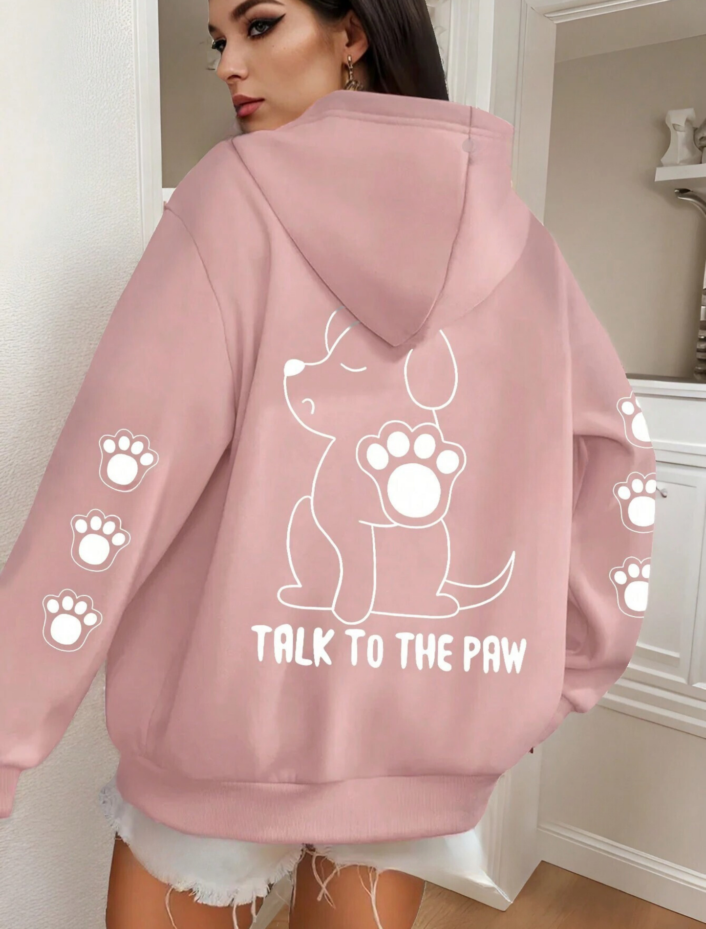 Talk To The Paw Hoodie