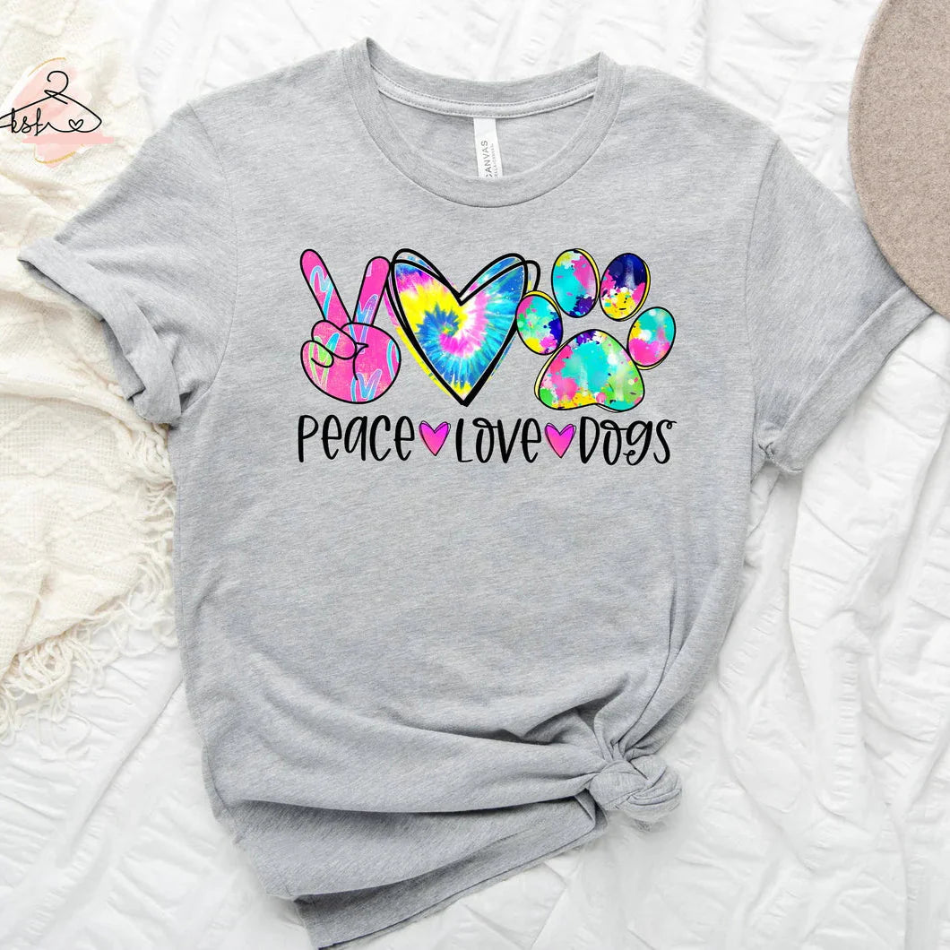 Peace Love Dogs Shirt