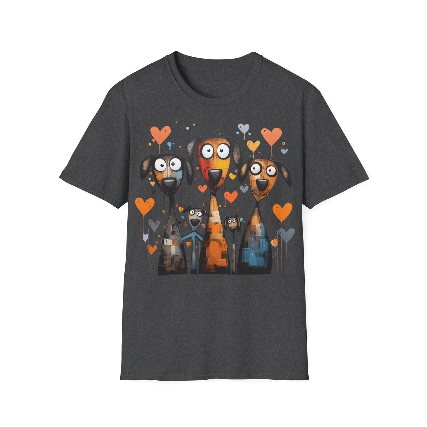Cartoonish Dogs Tee