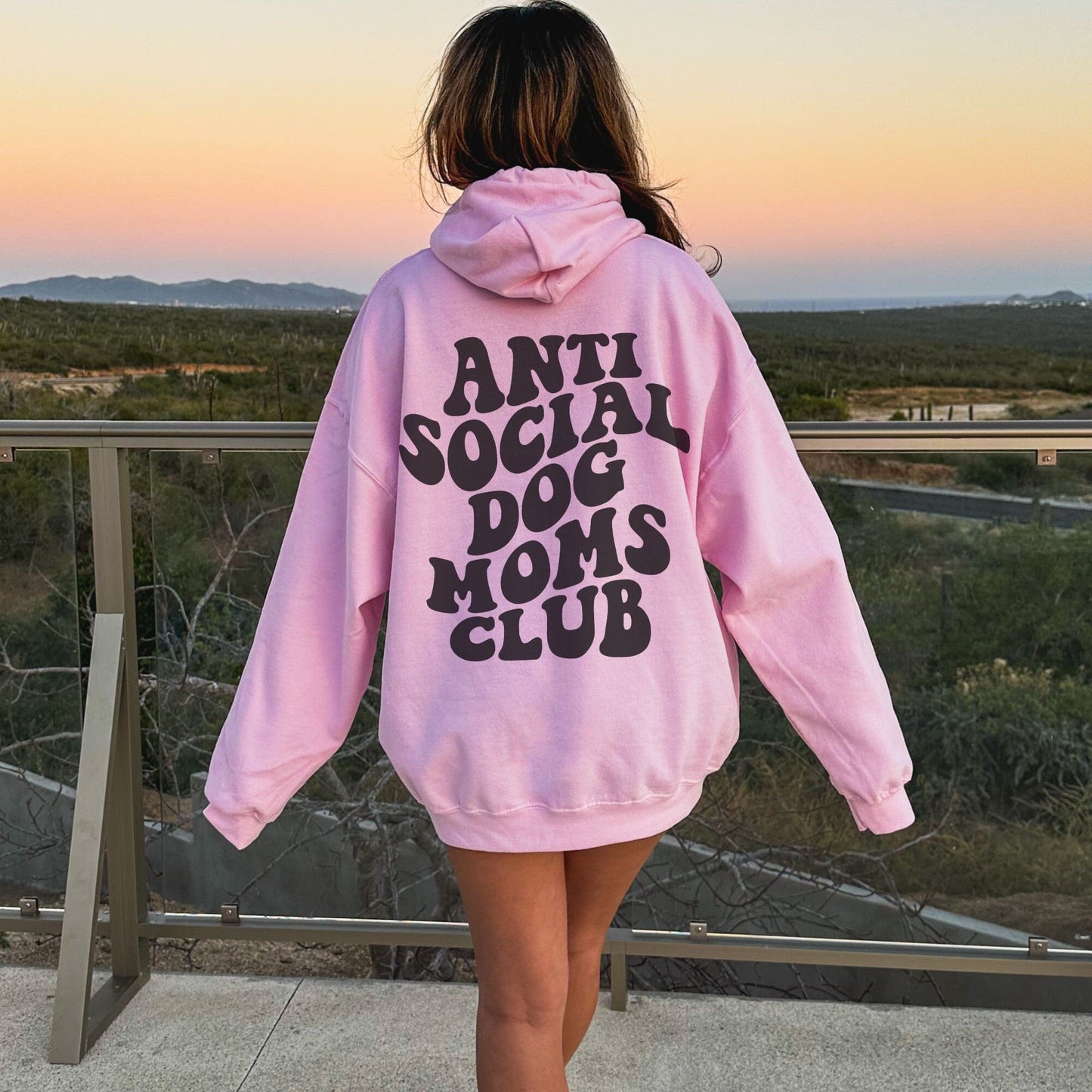 Anti Social Dog Mom's Club Hoodie V5