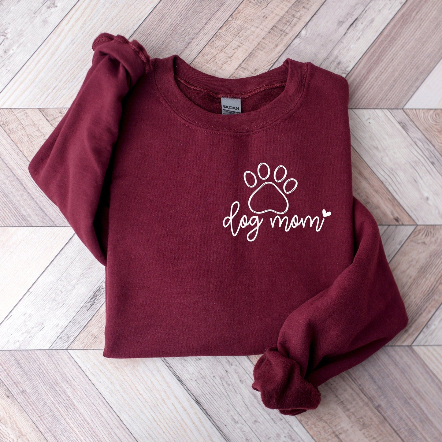 Dog Mom Paw Sweater V2