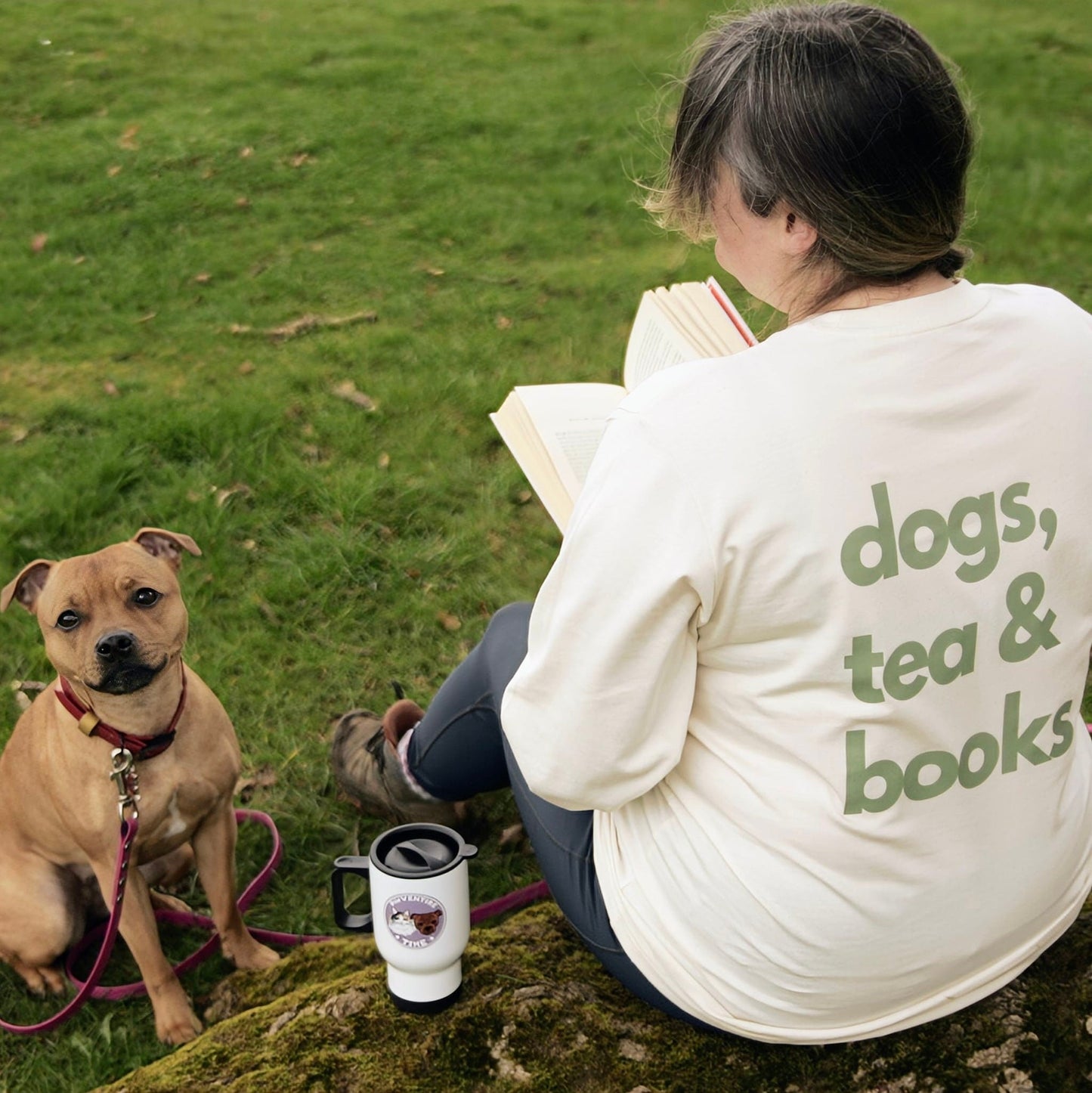 Dogs Walkies Days Off Sweater