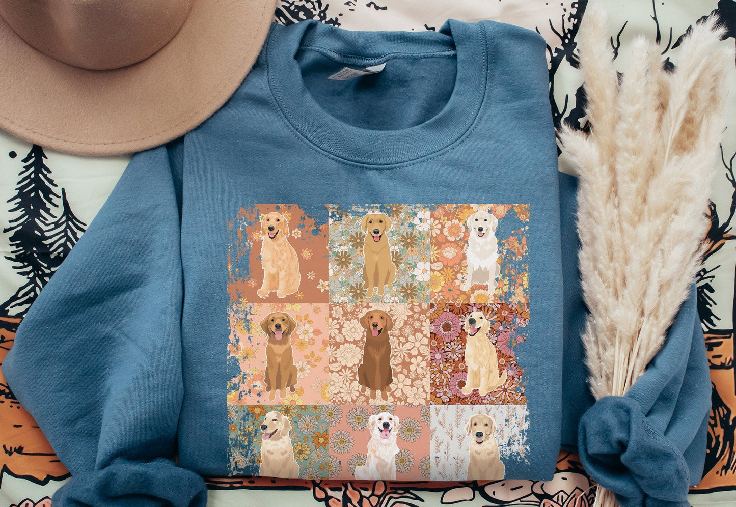 Golden Retriever Sweater V12