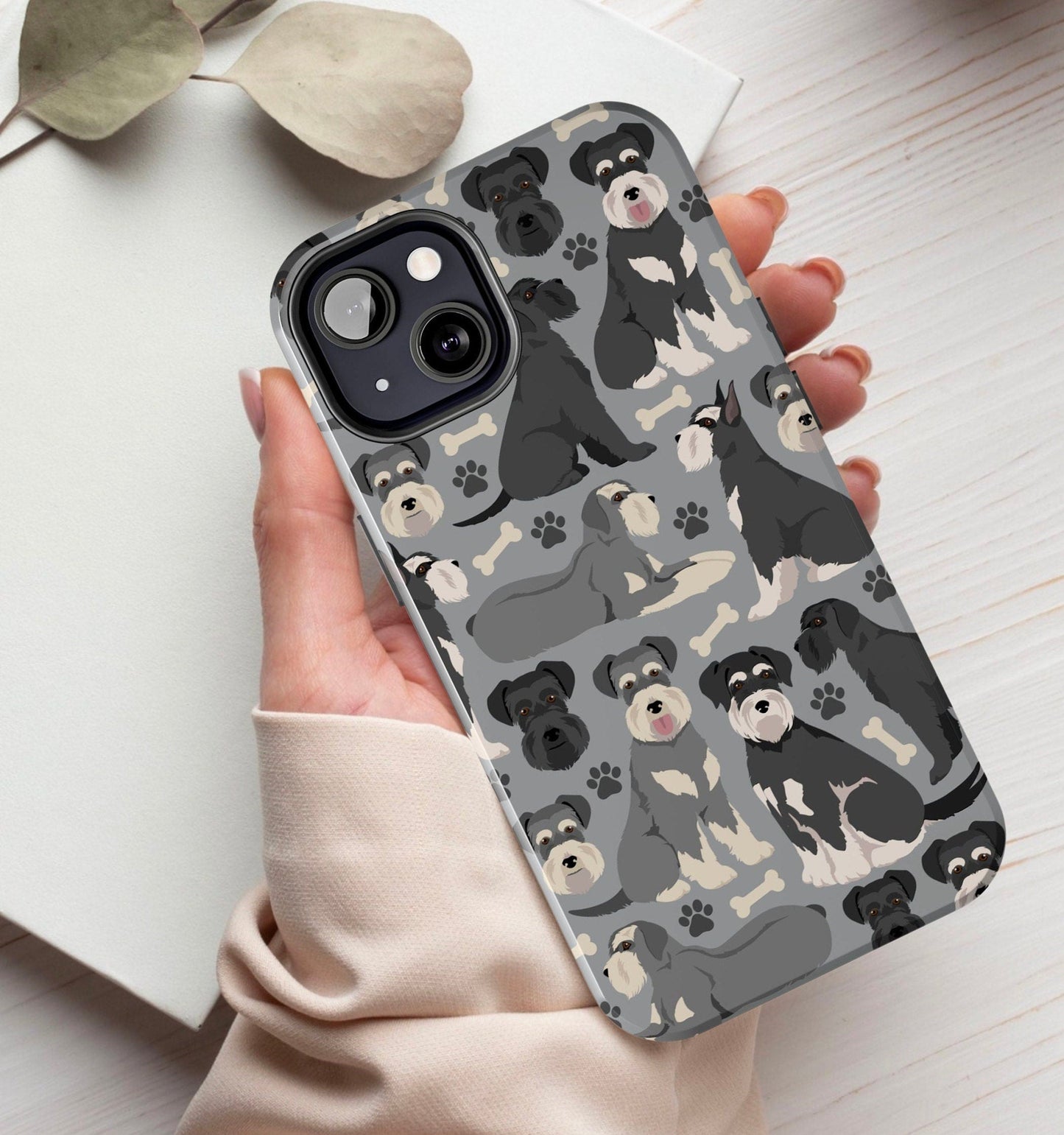 Miniature Schnauzer Phone Case