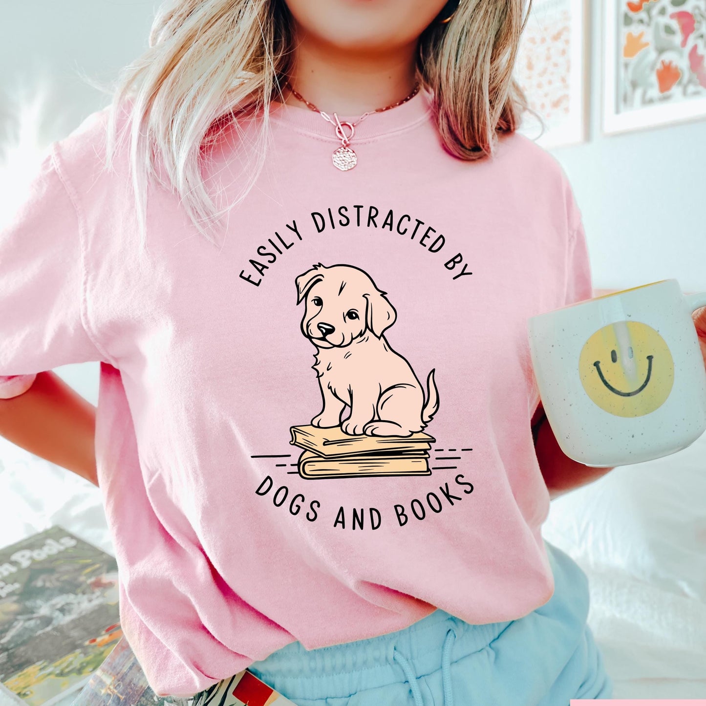 Dogs & Books Tee V5