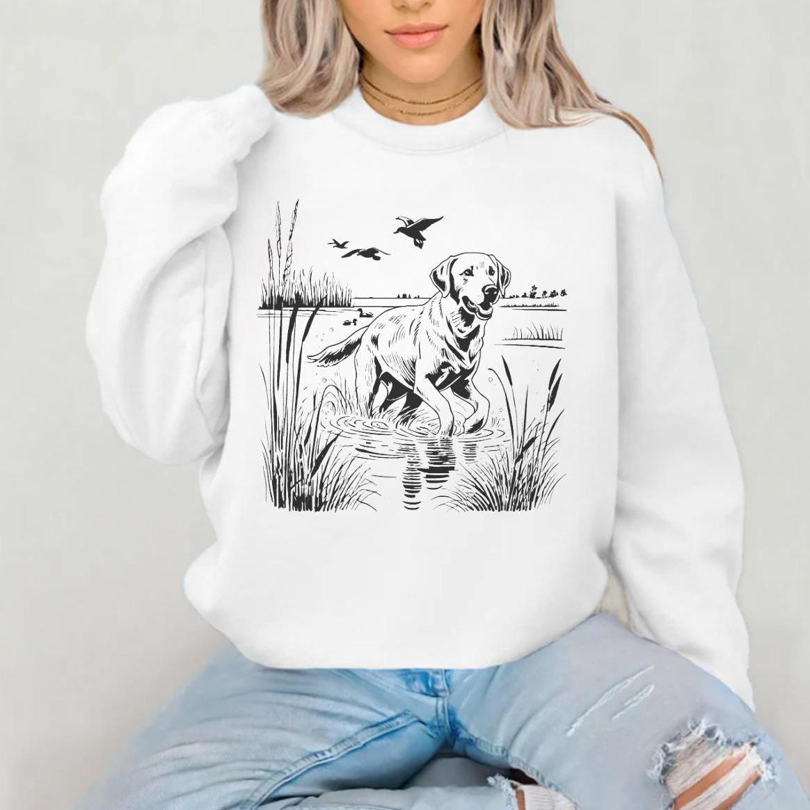 Labrador Retriever Hunting Sweater