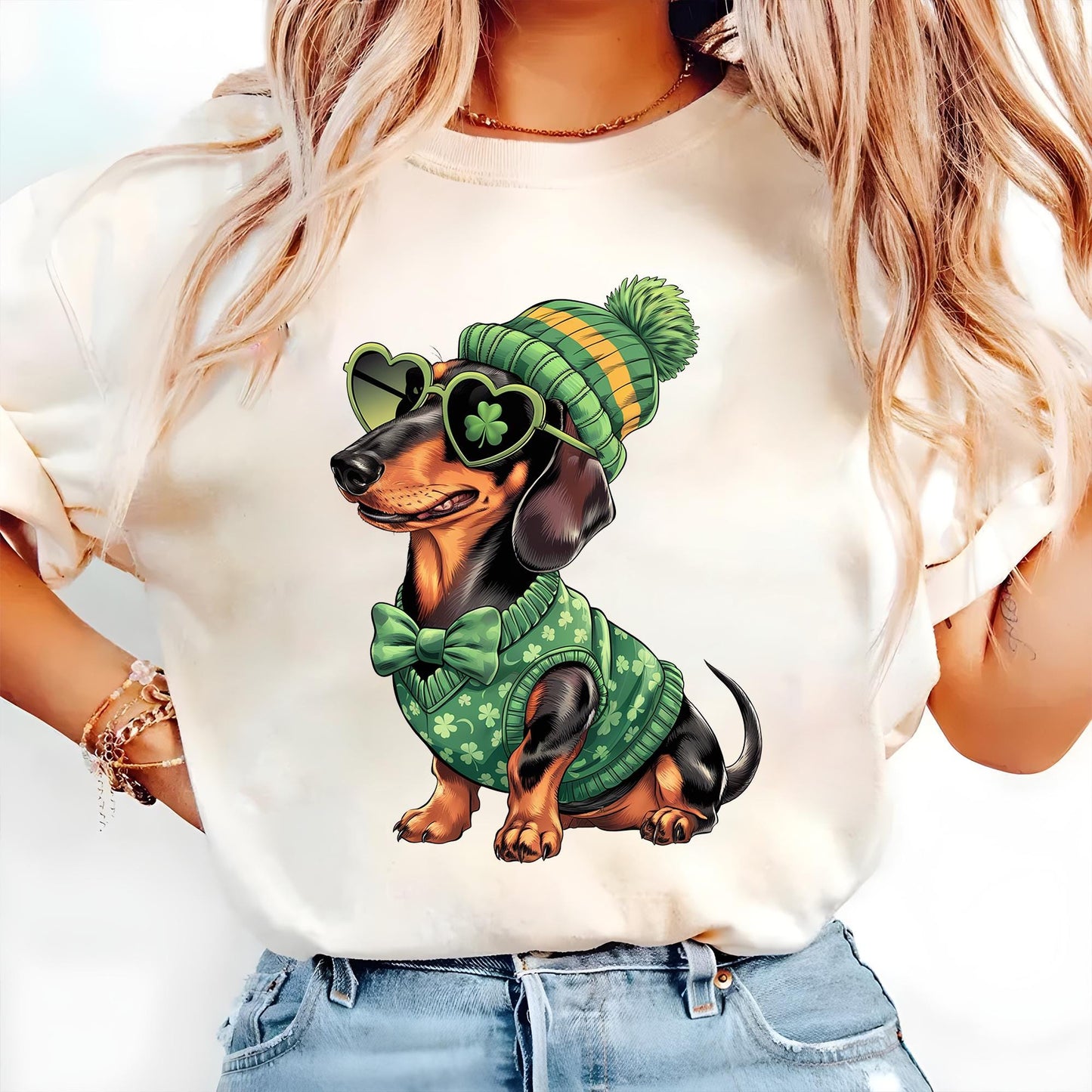 Dachshund St Patrick's Day Tee
