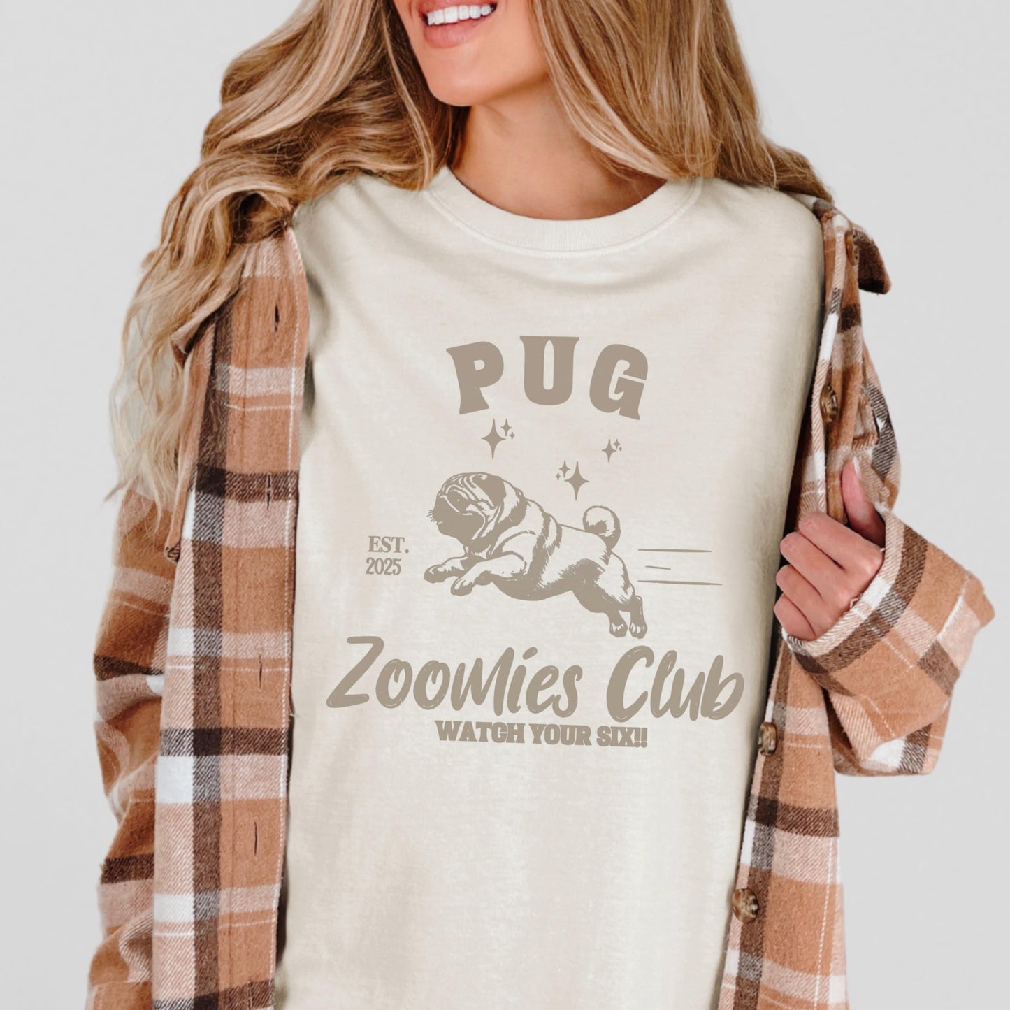 Pug Zoomie Club Tee