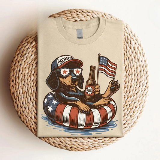 America Dog Tee