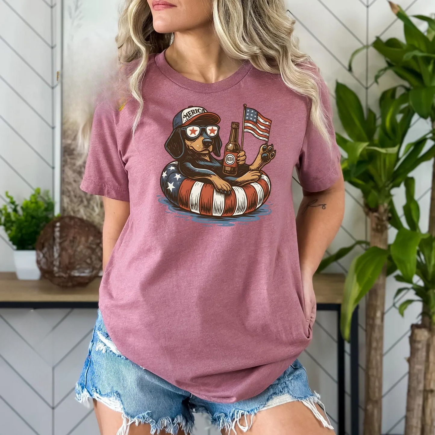 America Dog Tee