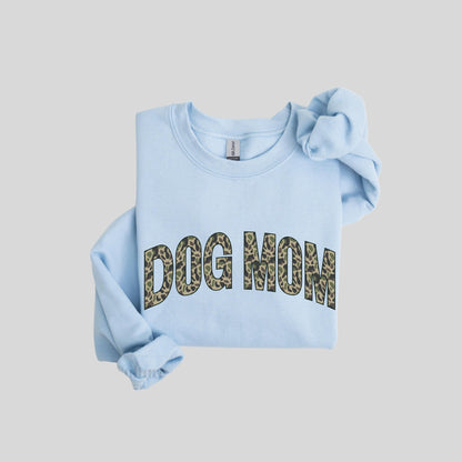 Dog Mom Camo Sweater