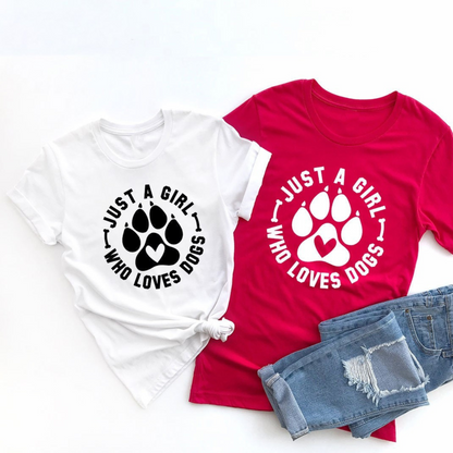 Stay At Home Dog Mom Tee