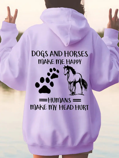 Dogs & Horses Hoodie V4