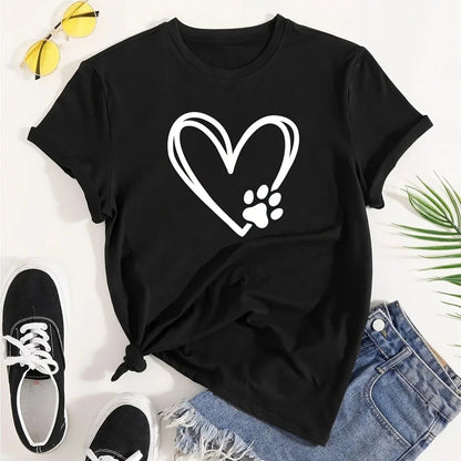 Heart Paw Tee