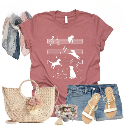Dog Music Tee