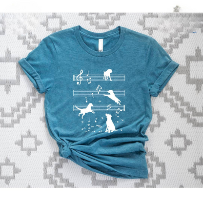 Dog Music Tee