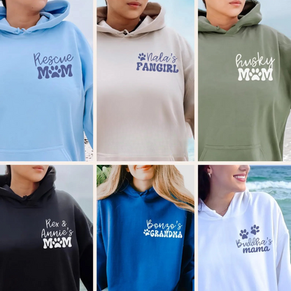 Border Collie Glitter Hoodie