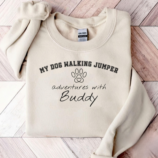 Dog Walking Sweater V4