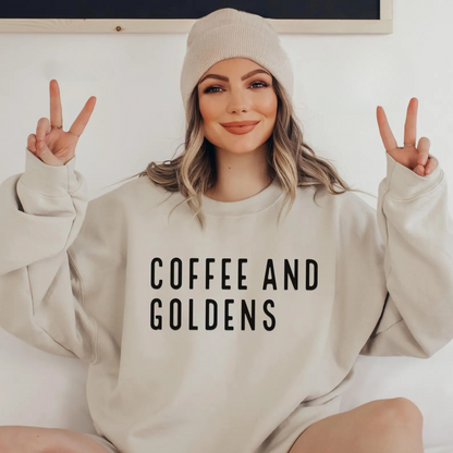 Coffee & Goldens Sweater