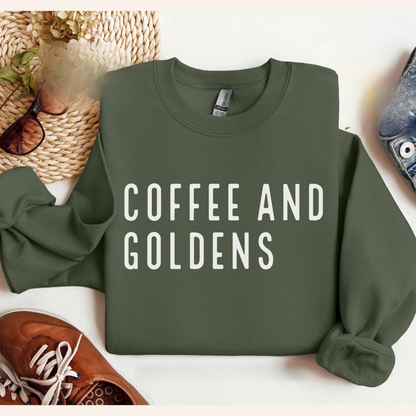 Coffee & Goldens Sweater