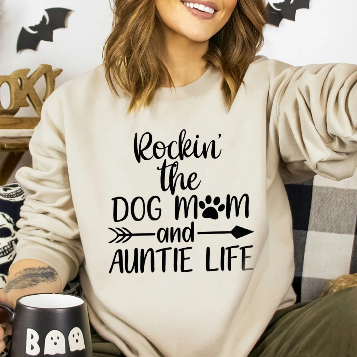 Dog Mom & Auntie Life Sweater