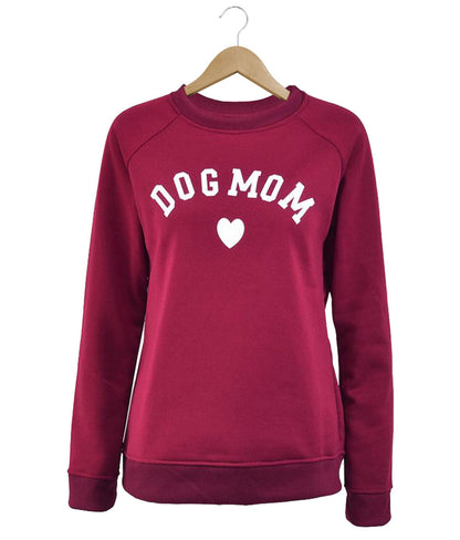 Dog Mom Heart Sweater