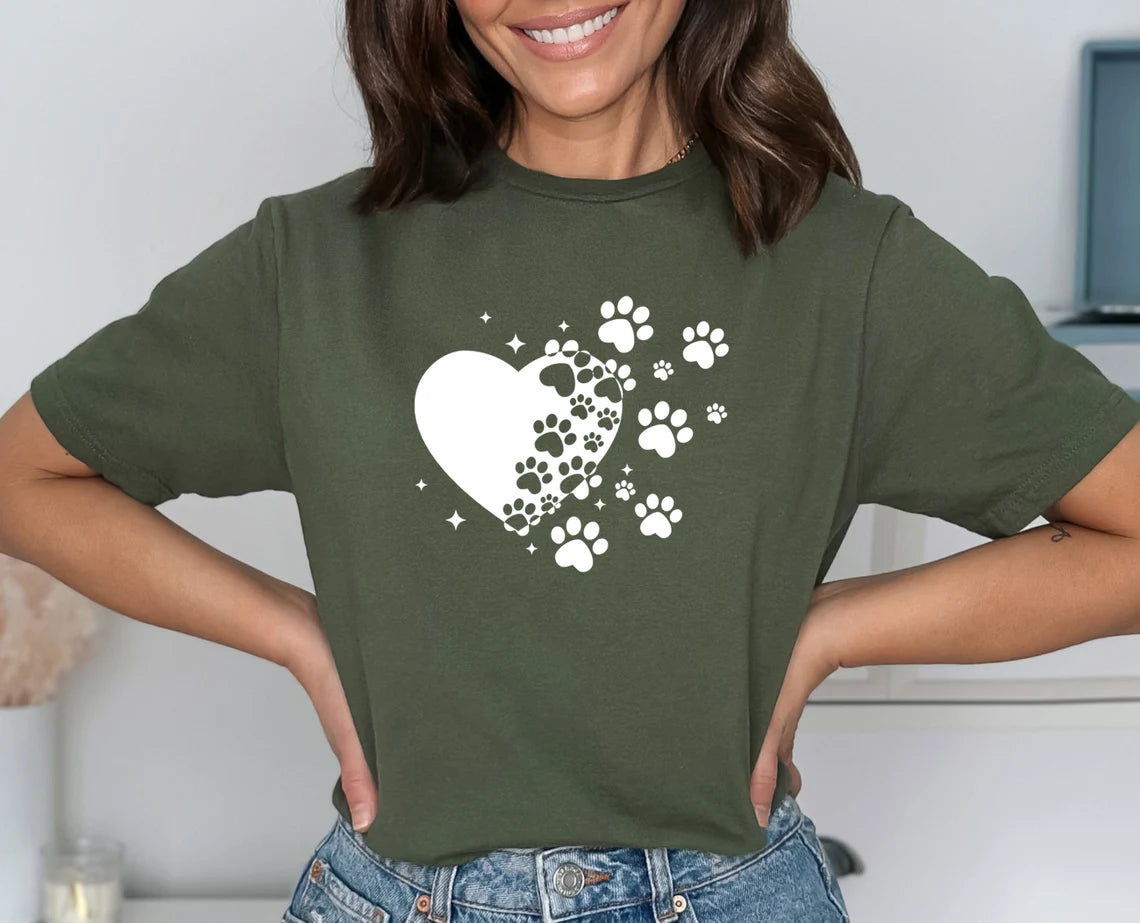 Dog Heart Paw Tee