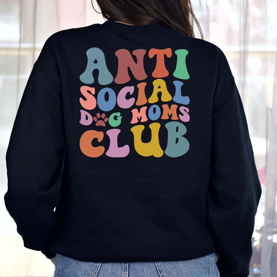 Anti Social Dog Mom Hoodie V2