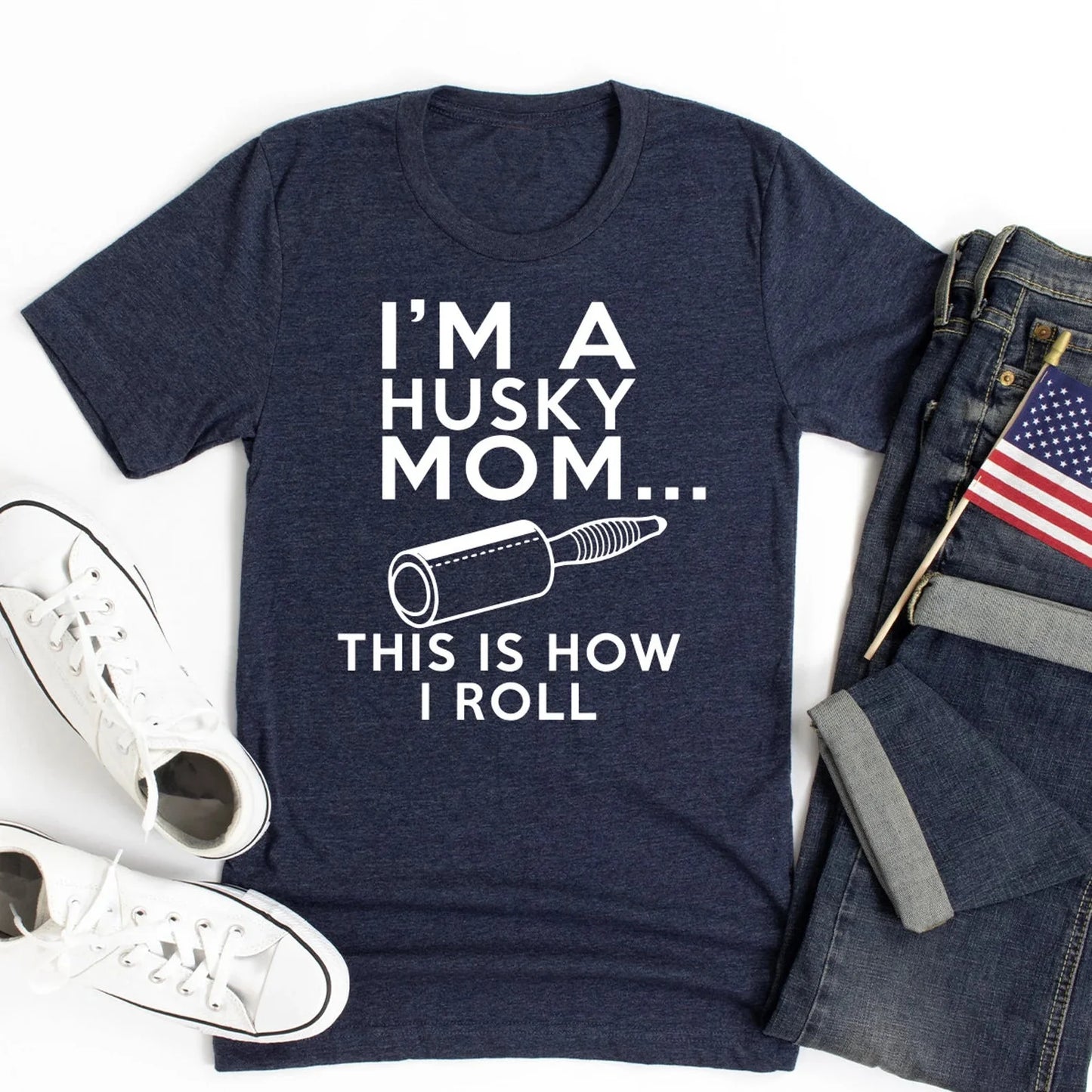 Husky Mom Tee