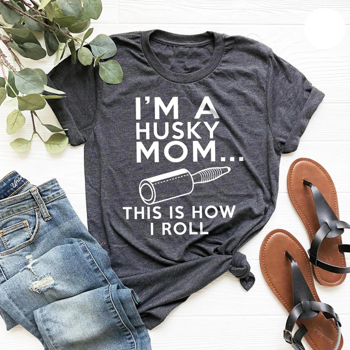 Husky Mom Tee