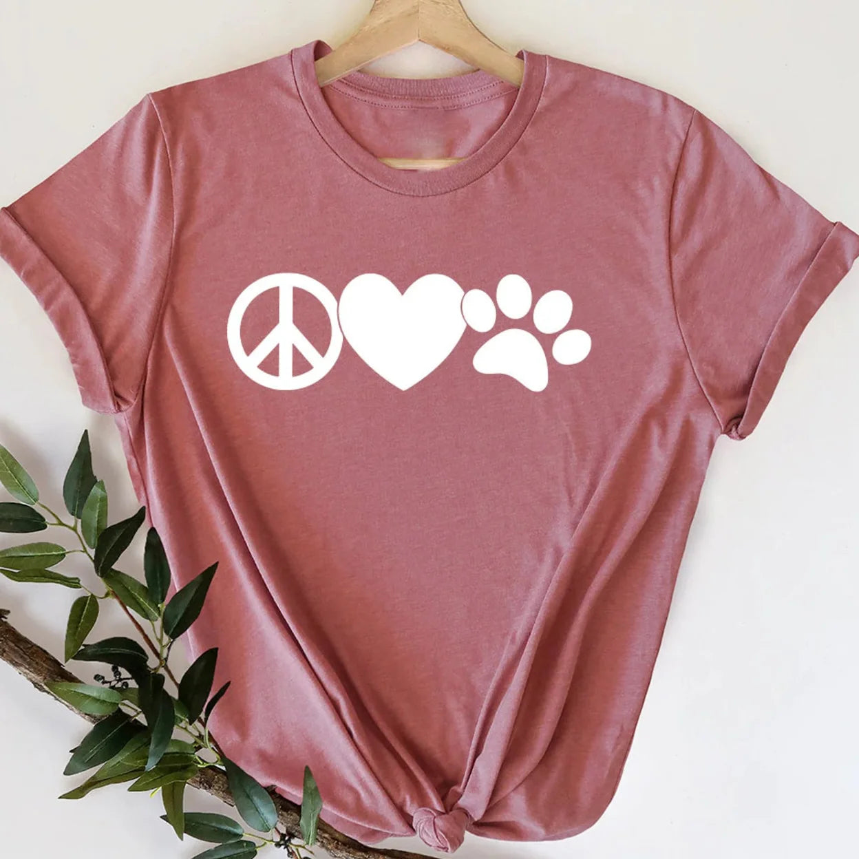 Peace Love Dogs Tee V7