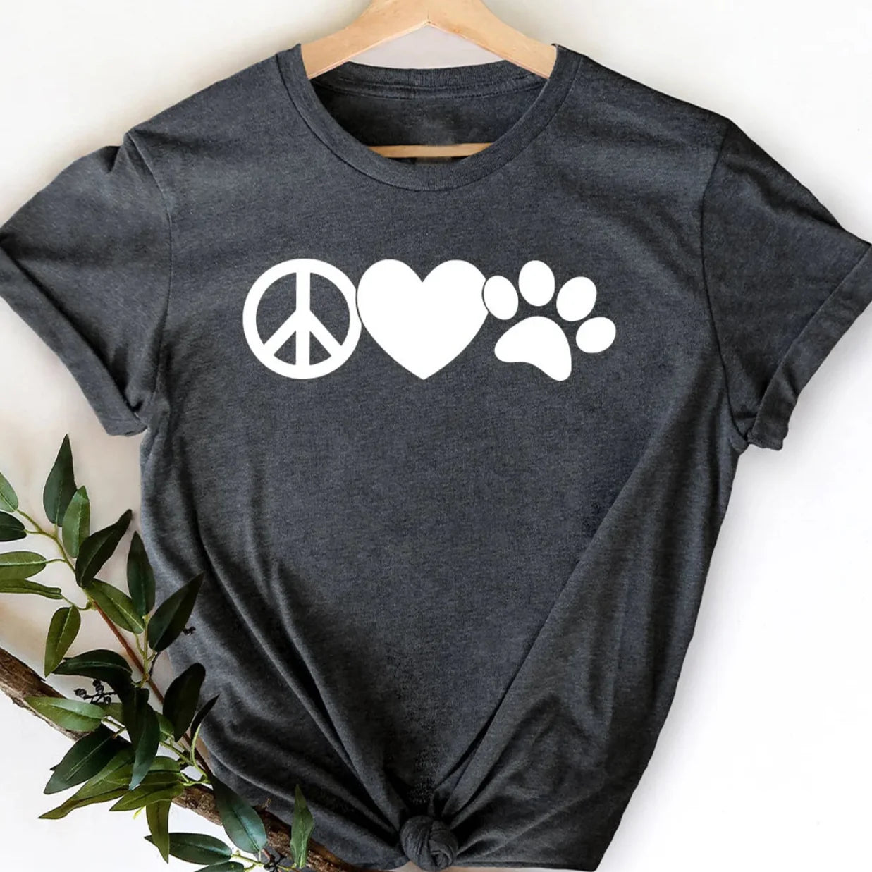 Peace Love Dogs Tee V7