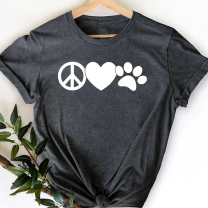 Peace Love Dogs Tee V7