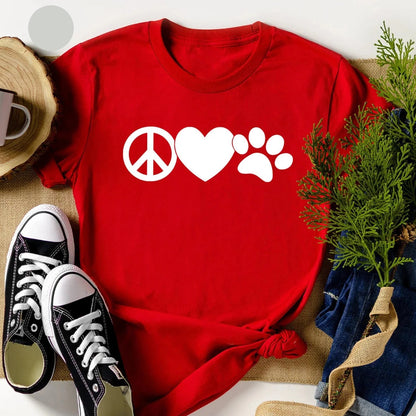 Peace Love Dogs Tee V7