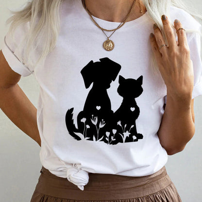 Cat & Dog Tee