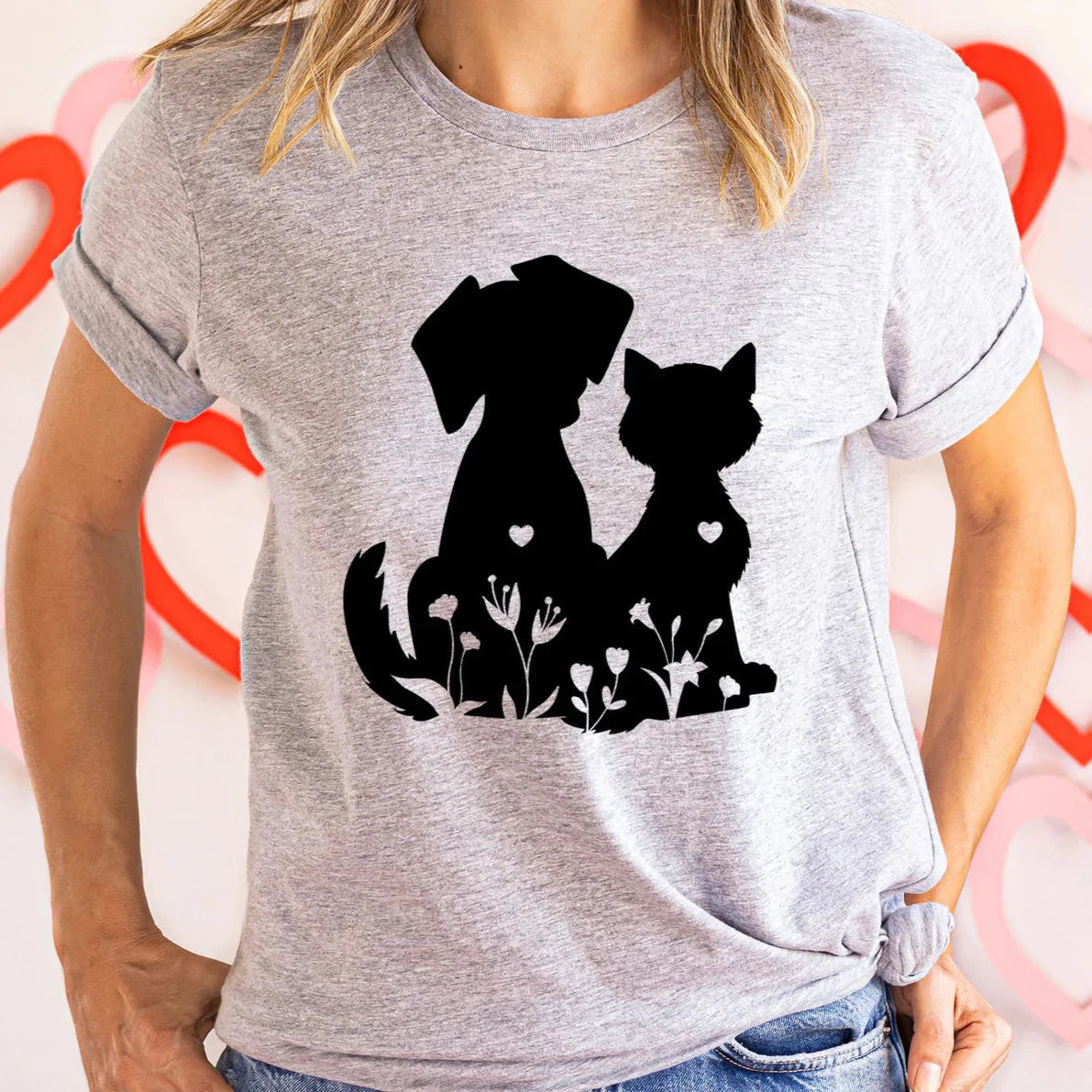 Cat & Dog Tee