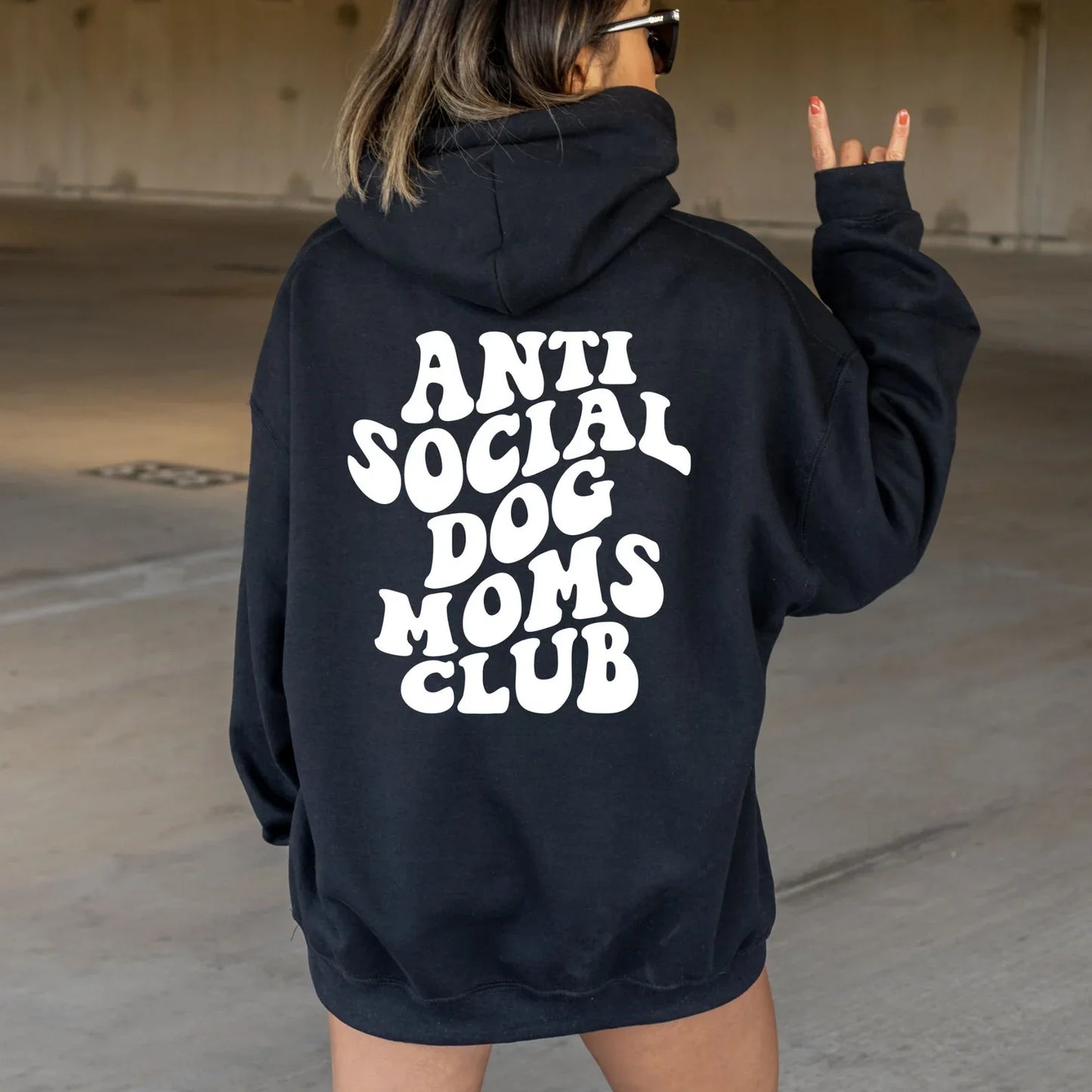 The Anti Social Dog Mom Hoodie