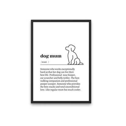 Dog Mum Print
