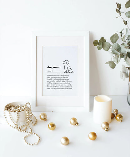 Dog Mum Print
