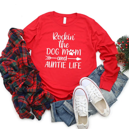 Dog Mom & Auntie Life Sweater