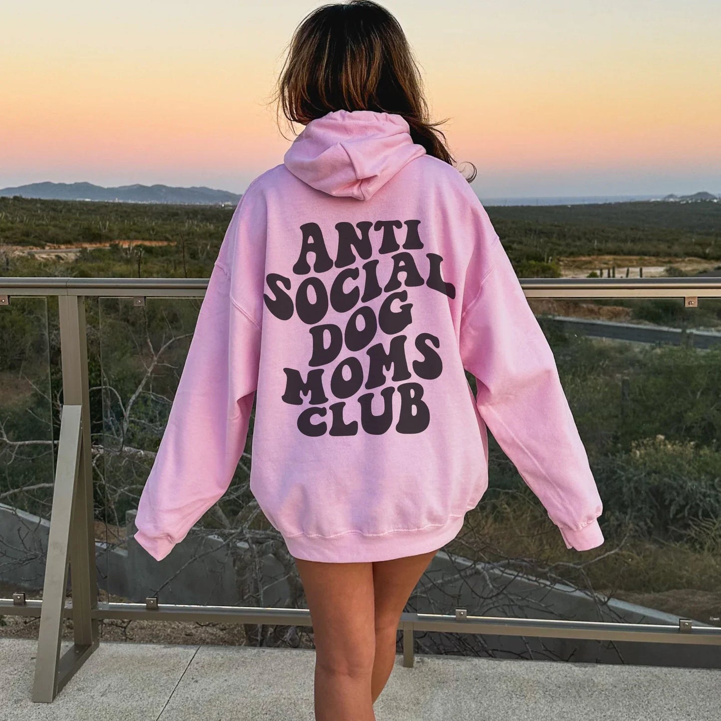 The Anti Social Dog Mom Hoodie