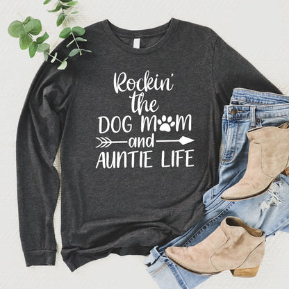 Dog Mom & Auntie Life Sweater