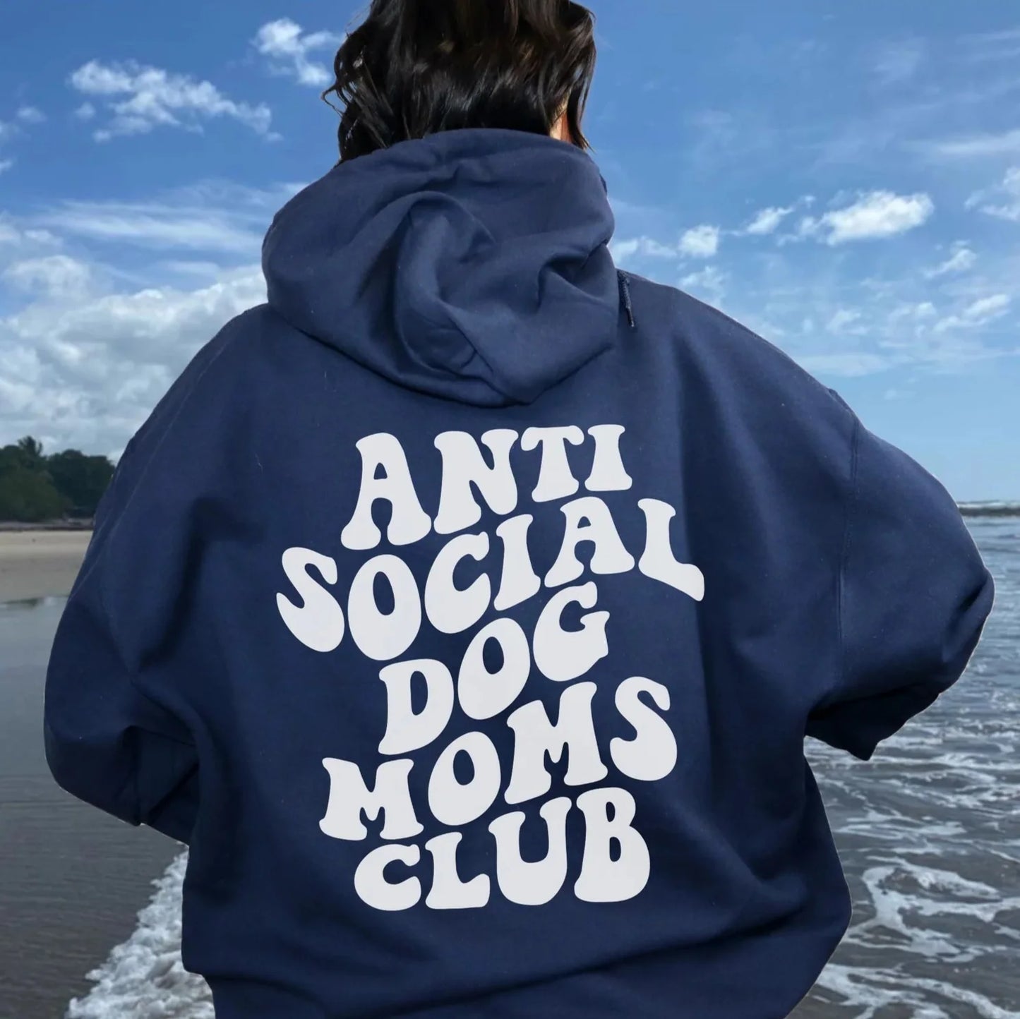 The Anti Social Dog Mom Hoodie