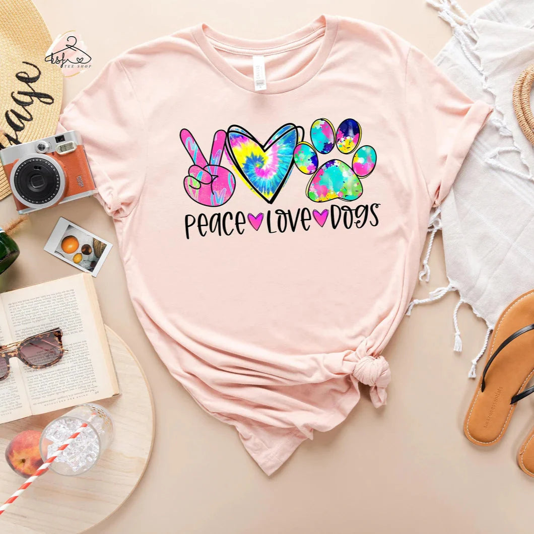 Peace Love Dogs Shirt