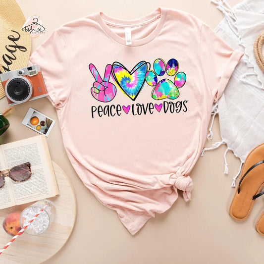 Peace Love Dogs Shirt