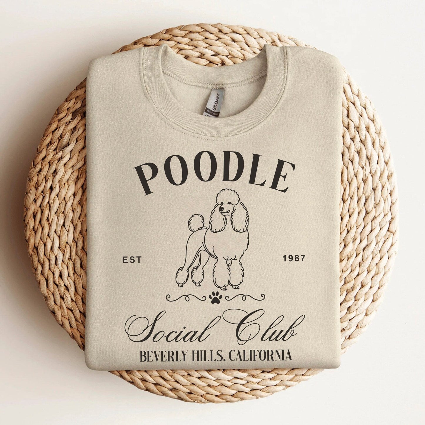Poodle Social Club Sweater