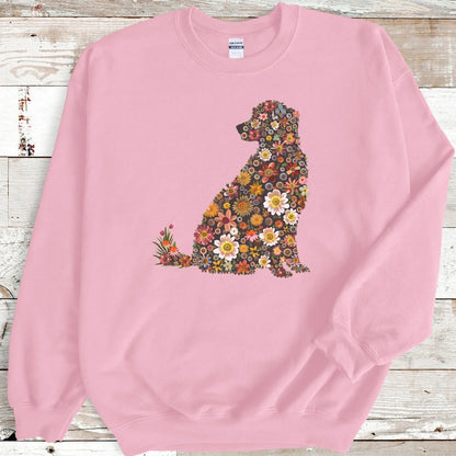 Floral Golden Sweater V6