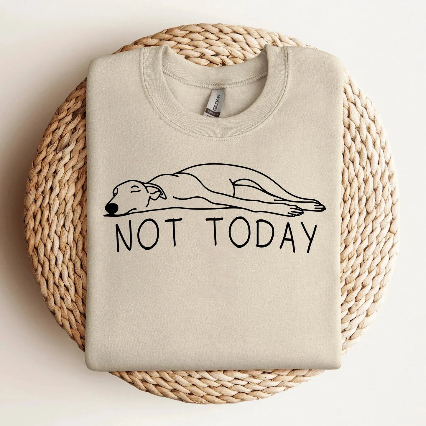 Greyhound Not Today Sweater