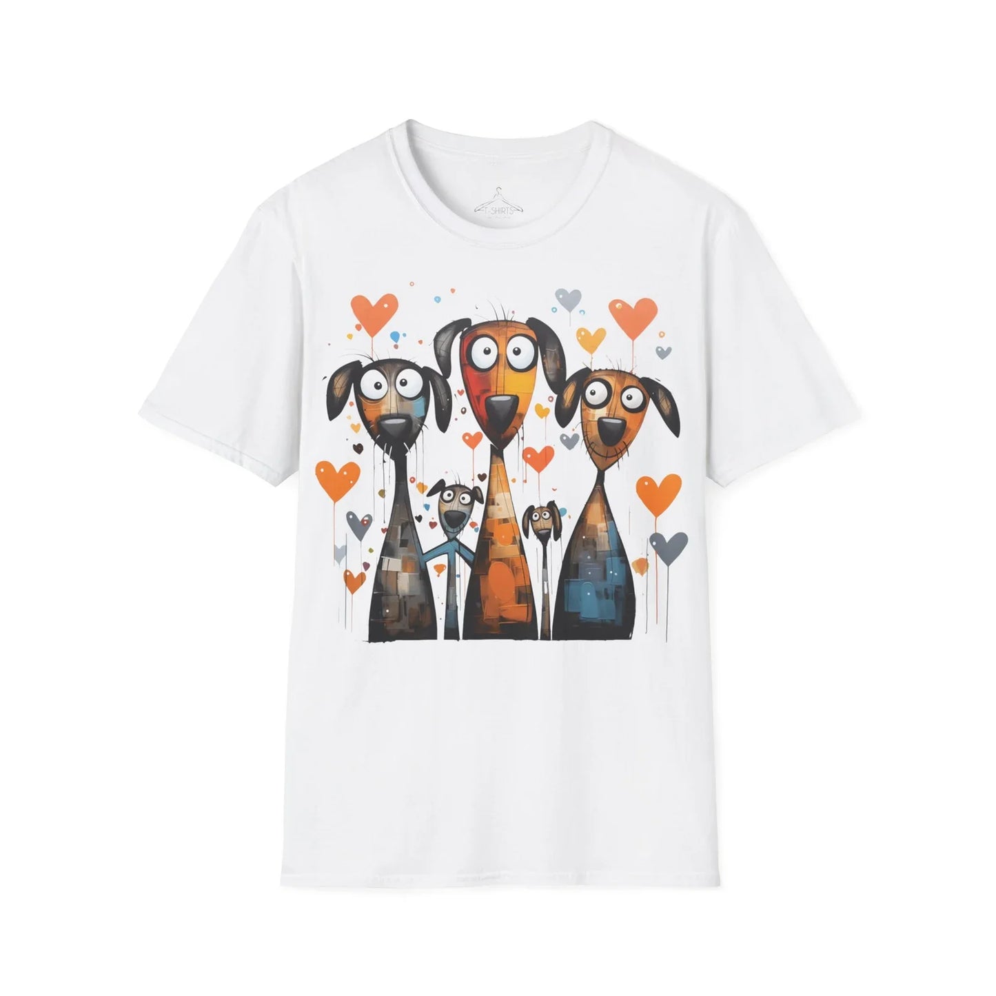 Cartoonish Dogs Tee